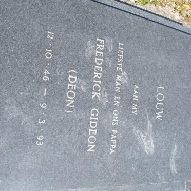 LOUW Frederick Gideon 46-93