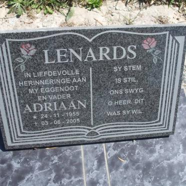 LENARDS Adriaan 1955-2005