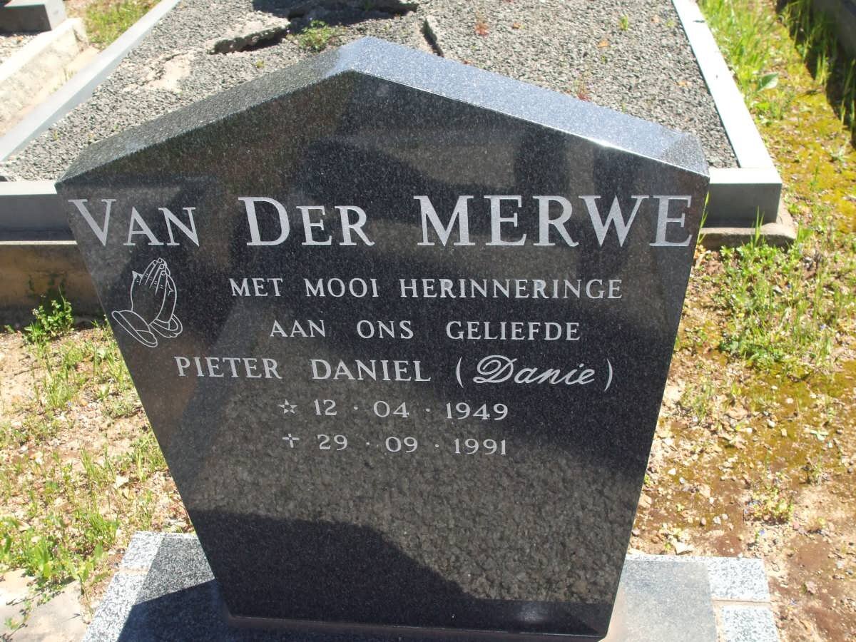 MERWE Pieter Daniel, van der 1949-1991
