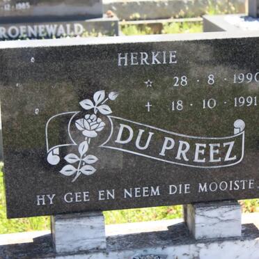 PREEZ Herkie, du 1990-1991
