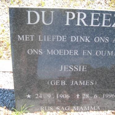 PREEZ Jessie, du nee JAMES 1906-1996