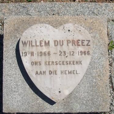 PREEZ Willem, du 1966-1966