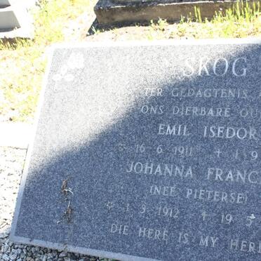 SKOG Emil Isedor 1911-1987 &amp; Johanna Francina PIETERSE 1912-1987