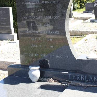 TERBLANCHE Munich Stephanus 1926-1981