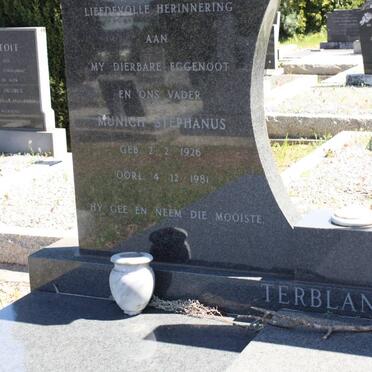 TERBLANCHE Munich Stephanus 1926-1981
