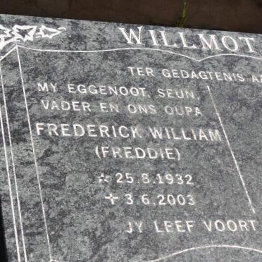 WILLMOT Frederick William 1932-2003
