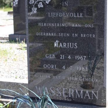 WASSERMAN Marius 1967-1983