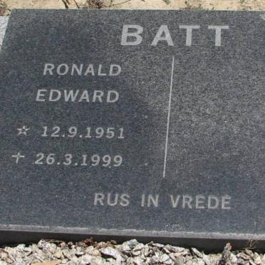 BATT Ronald Edward 1951-1999