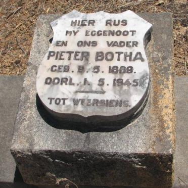 BOTHA Pieter 1889-1945