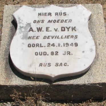 DYK A.W.E., v. nee DEVILLIERS -1949