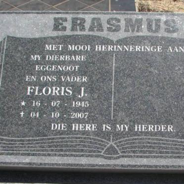 ERASMUS Floris J. 1945-2007