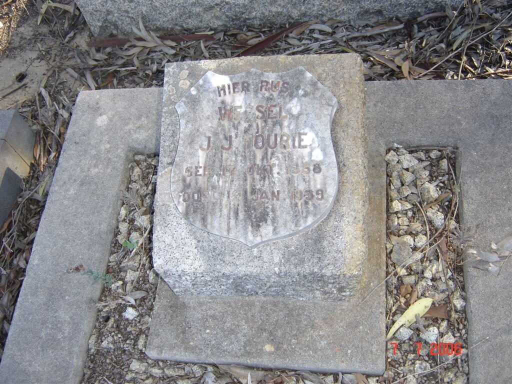 FOURIE Wessel J.J. 1868-1939