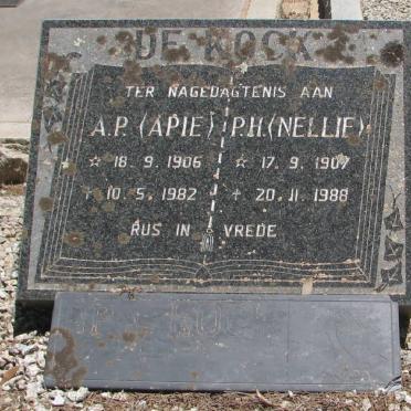 KOCK A.P., de 1906-1982 &amp; P.H. 1907-1988