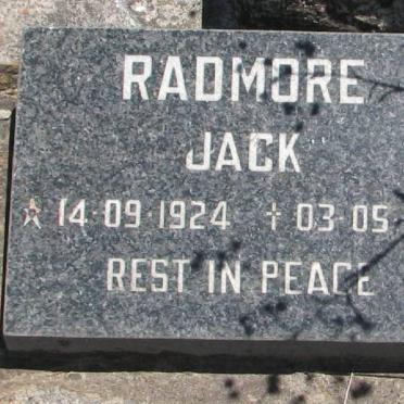 RADMORE Jack 1924-1998