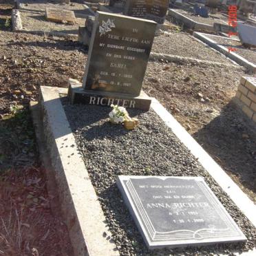 RICHTER Sarel 1892-1967 :: RICHTER Anna 1933-2005