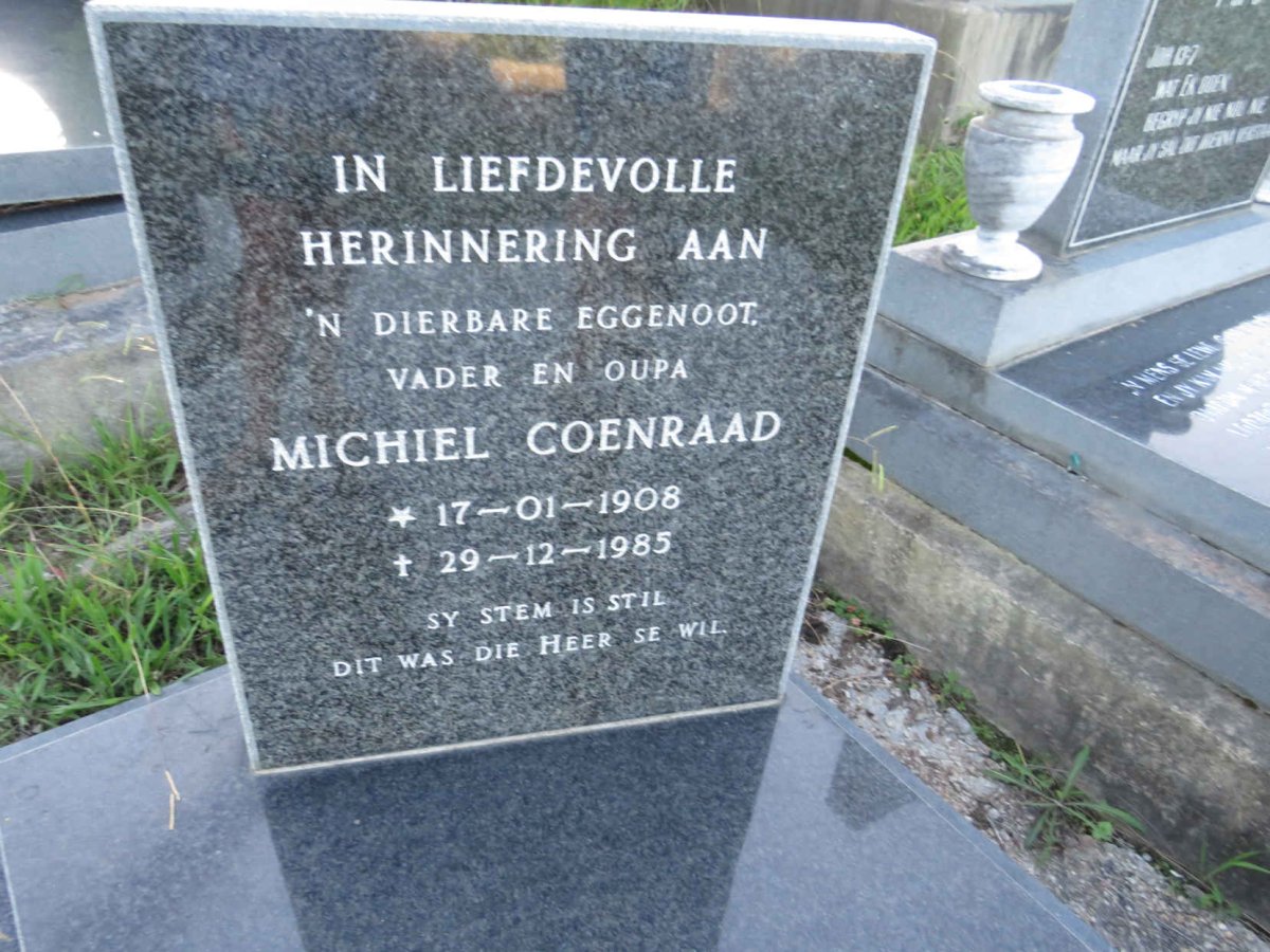 ? Michiel Coenraad 1908-1985