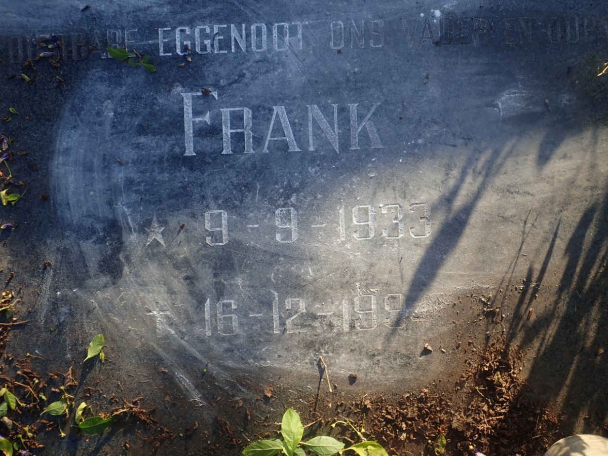 ? Frank, Janse van 1933-1994