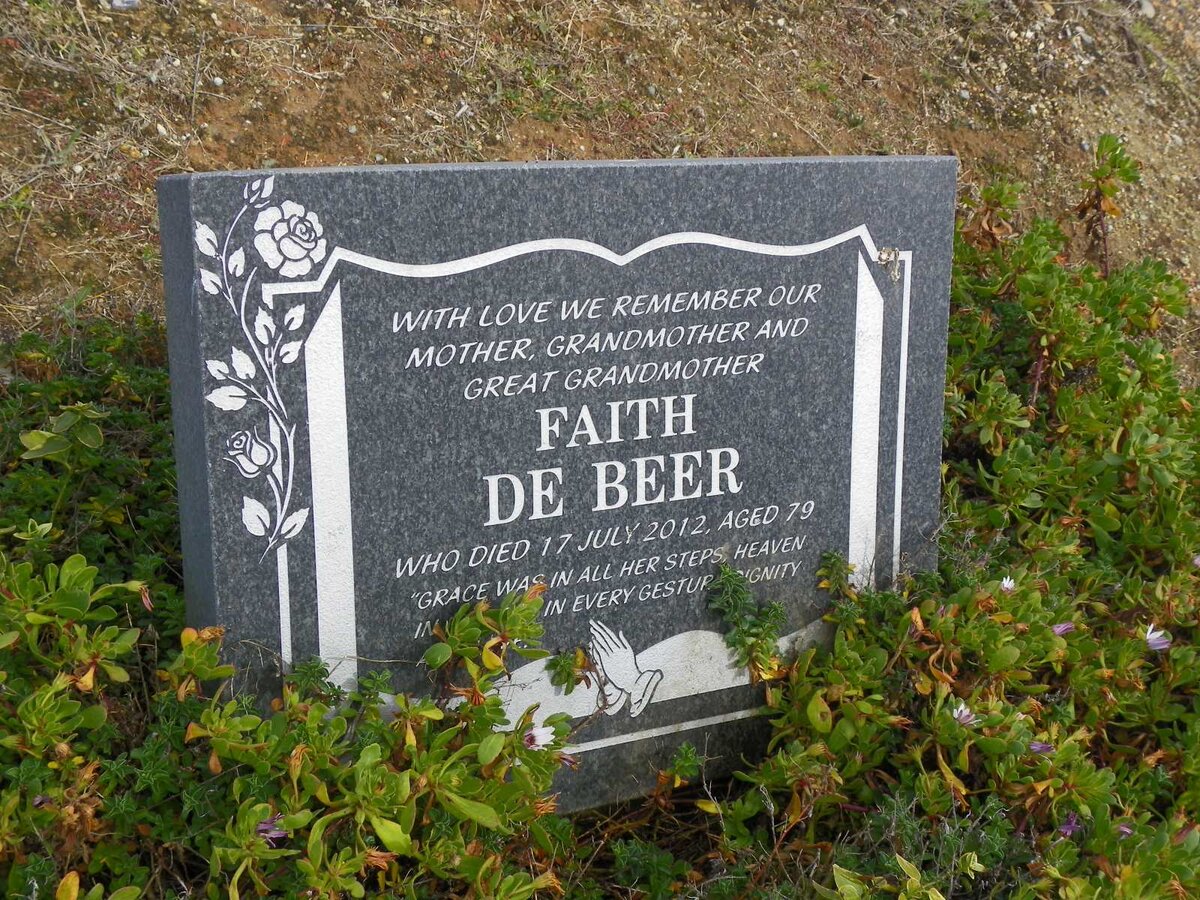 BEER Faith, de -2012