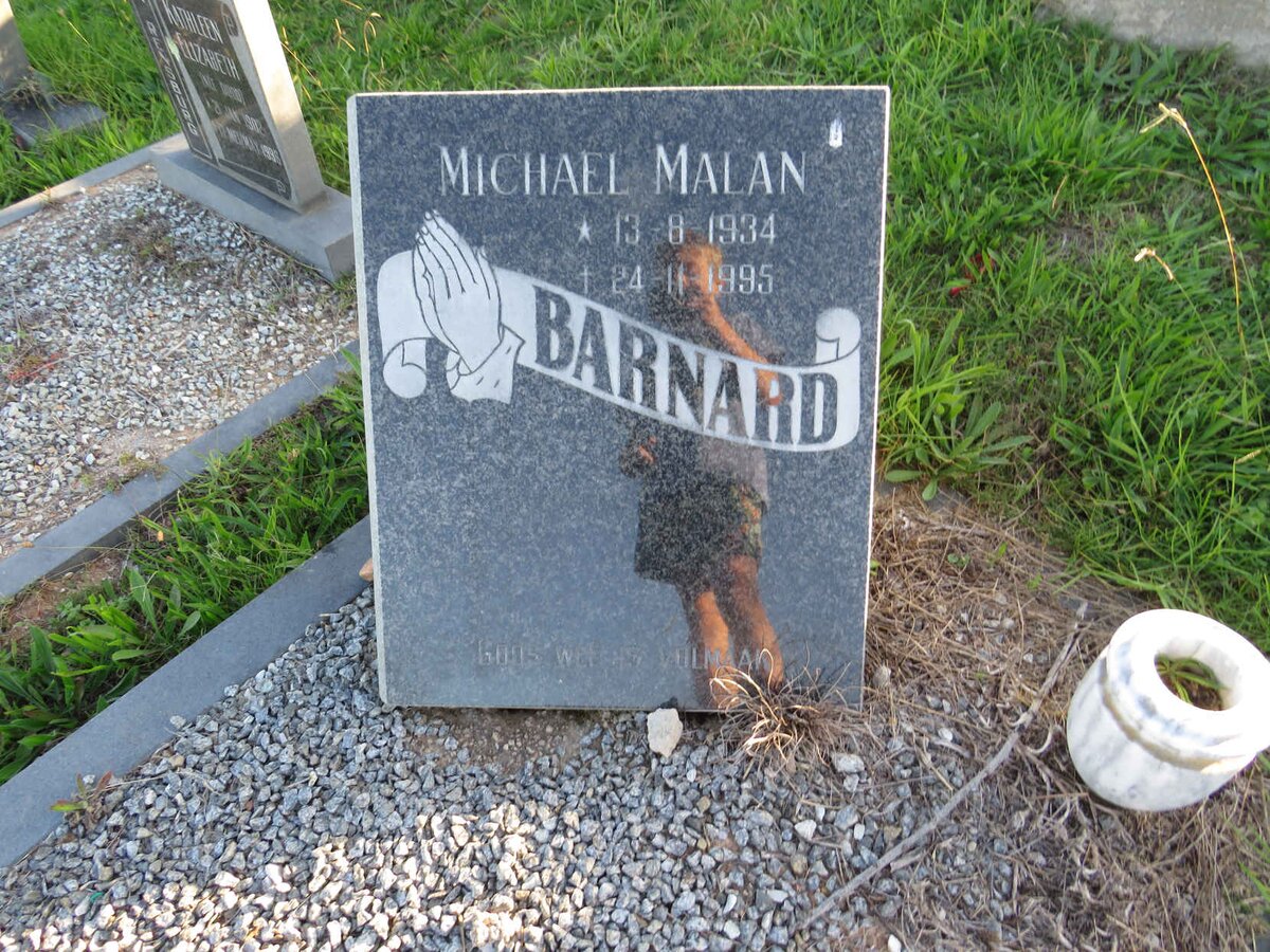 BARNARD Michael Malan 1934-1995