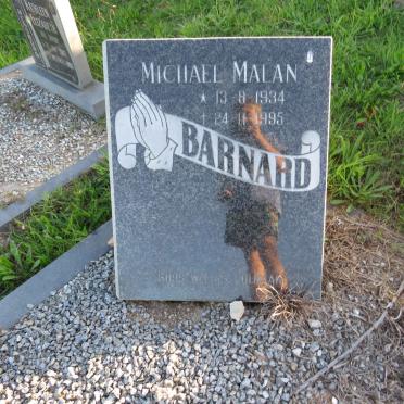 BARNARD Michael Malan 1934-1995