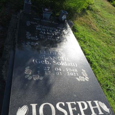 JOSEPH Bertram Alwyn 1942-2006 &amp; Elidian Blanche SOLDATT 1948-2021