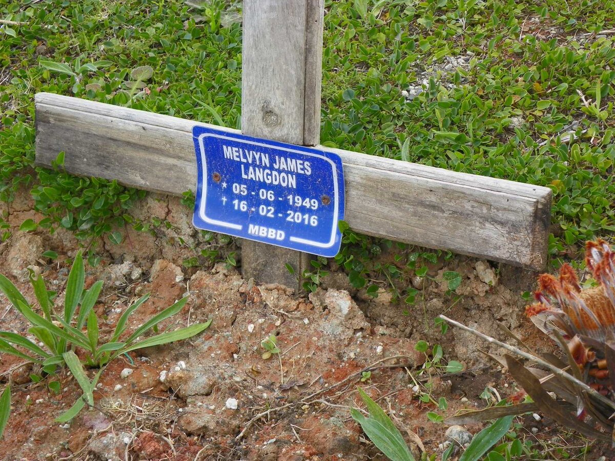 LANGDON Melvyn James 1949-2016