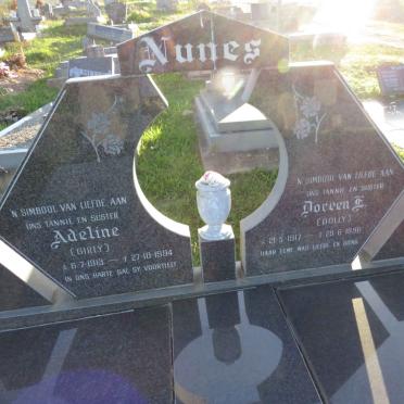 NUNES Adeline 1913-1994 :: NUNES Doreen E. 1917-1996