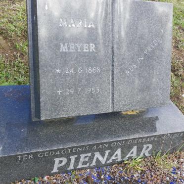 PIENAAR Maria Meyer 1868-1953