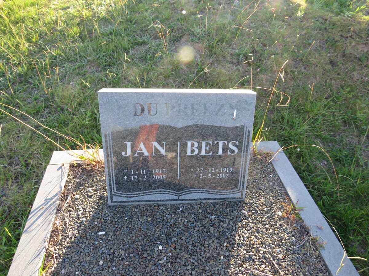 PREEZ Jan, du 1917-2005 &amp; Bets 1919-2002