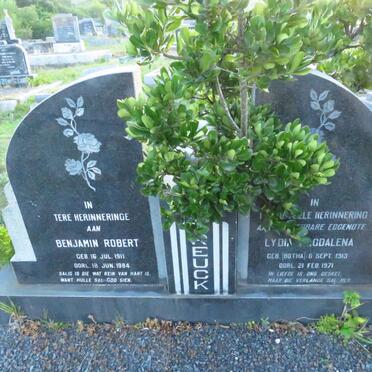 REUCK Benjamin Robert, de 1911-1984 & Lydia Magdalena BOTHA 1913-1971