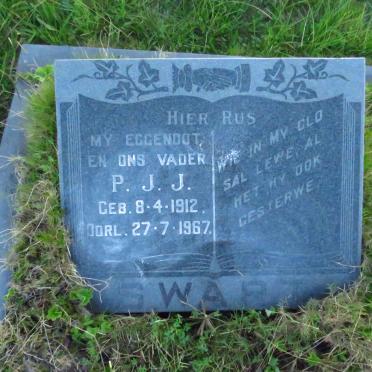 SWART P.J.J. 1912-1967