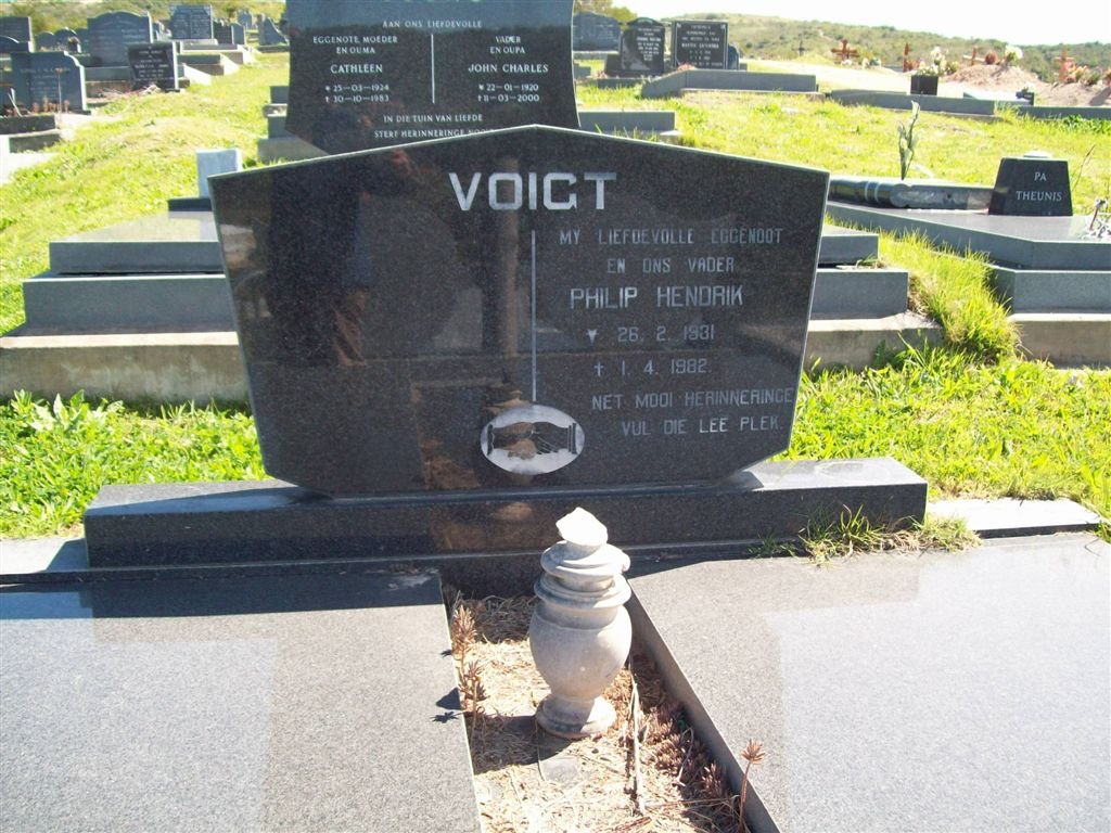 VOIGT Philip Hendrik 1931-1982