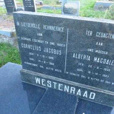 WESTENRAAD Cornelius Jacobus 1898-1969 & Alberta Magdalena 1905-1983 :: WESTENRAAD Cornie 1925-1998 _2