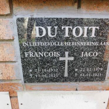 TOIT Francois, du 1952-2021 :: DE WET Jaco 1979-2023