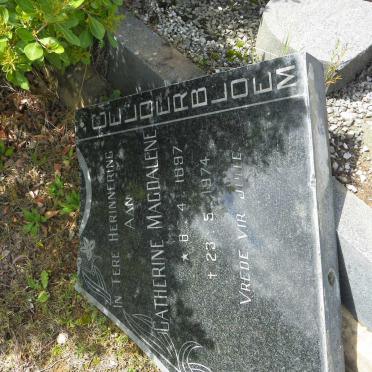 GELDERBLOEM Catherine Magdalene 1897-1974