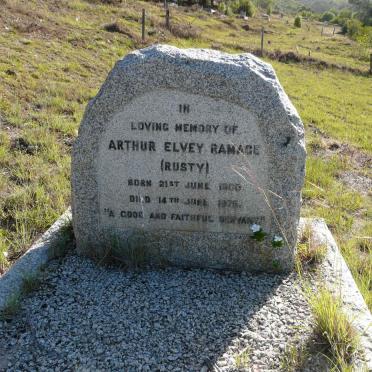 RAMAGE Arthur Elvey 1900-1976