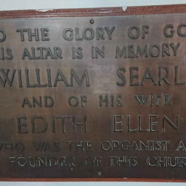 SEARLE William & Edith Ellen