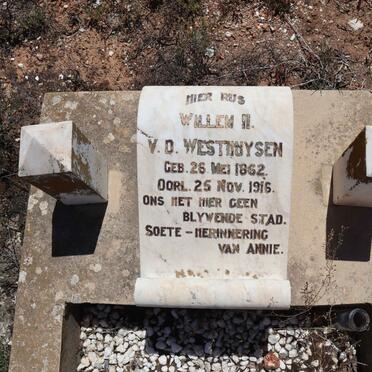 WESTHUYSEN Willem H., v.d. 1862-1916