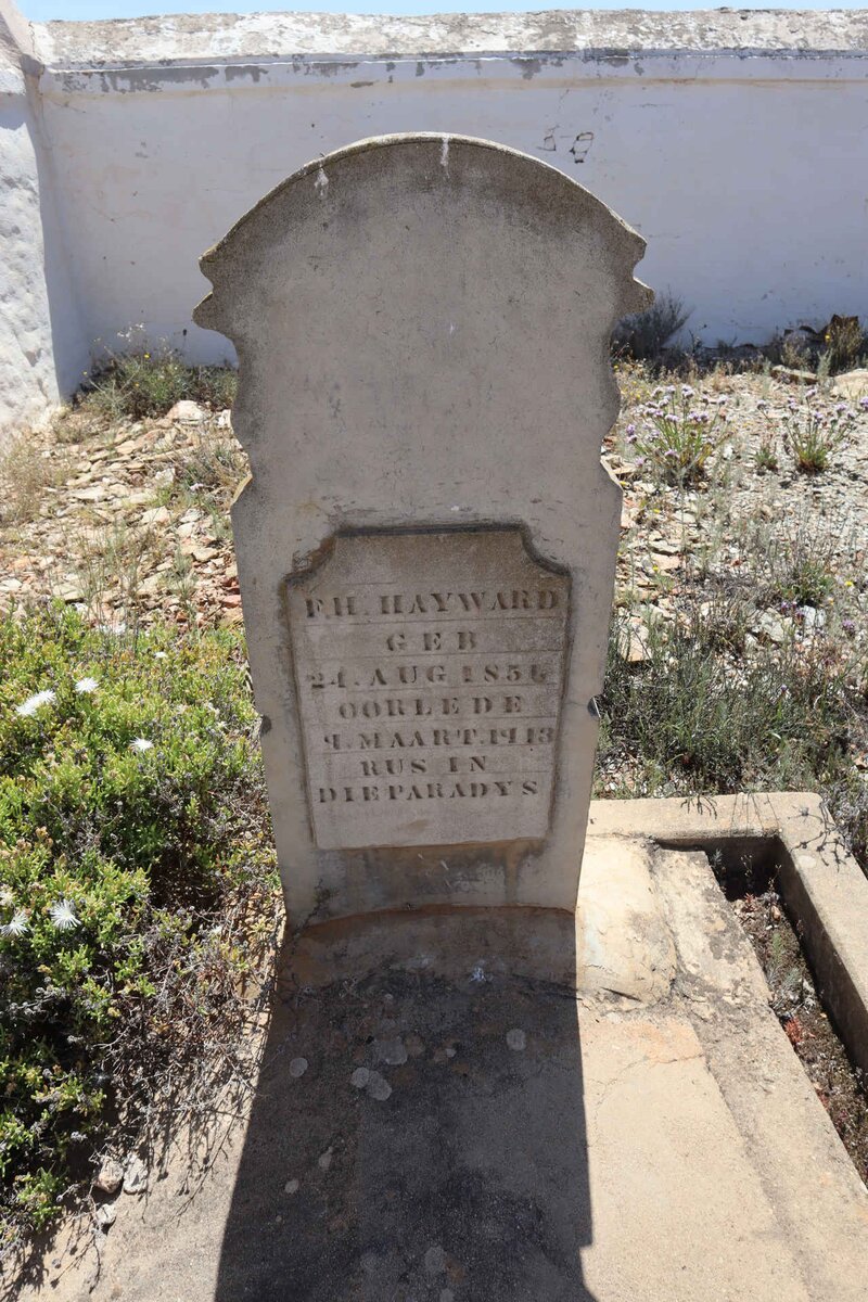 HAYWARD F.H. 1856-1913