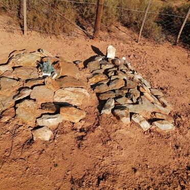 Western Cape, GEORGE district, Kamanassieberge, Leeuwen Blad 3, Leeublad, farm cemetery