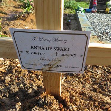 SWART Anna, de 1946-2023