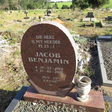 APPELS Jacob Benjamin 1960-2001