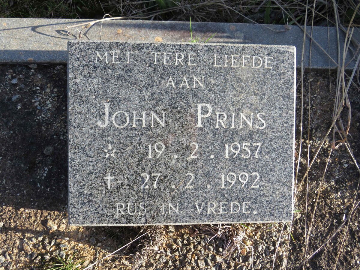 PRINS John 1957-1992