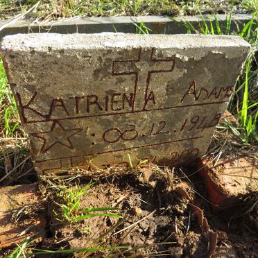 ADAMS Katriena 1948-200?