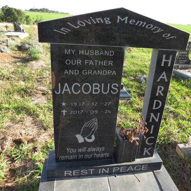HARDNICK Jacobus 1937-2017