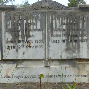 STEVENS James 1850-1937 &amp; Engela Hugonda 1855-1936