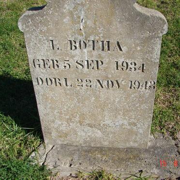 BOTHA L. 1934-1943