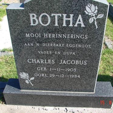 BOTHA Charles Jacobus 1905-1984