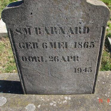 BARNARD S.M. 1865-1945