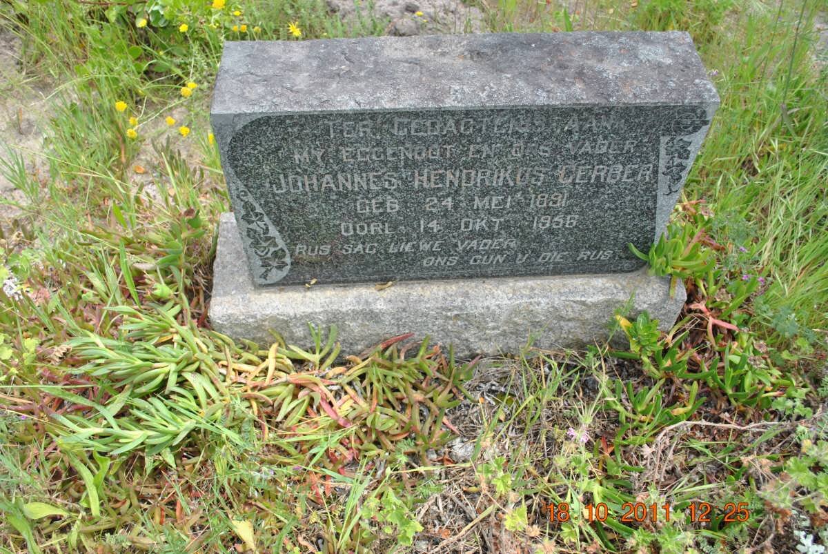 GERBER Johannes Hendrikus 1891-1956